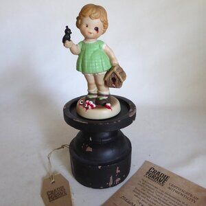 NEW THE BIRDS ALFRED HITCHCOCK CURIOSITIES UPCYCLED GOTHIC HORROR FIGURE ODDITY